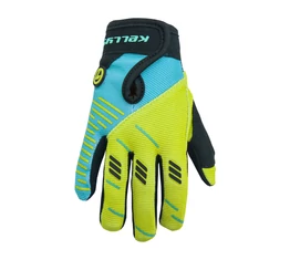 Kellys Gouki gyerek kesztyű hosszú ujjú blue/lime S-es