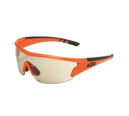 KTM Factory Team sportszemüveg narancs/fekete kerettel fotokromatikus lencsékkel