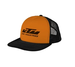 KTM Factory Team Work Cap baseball sapka trucker fazon fekete/naracssárga színben