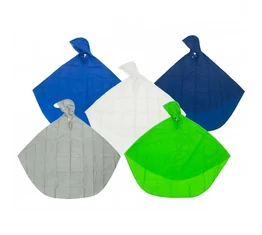 Teljes felsőtestet takaró belebújós biciklis esőkabát (poncsó vagy pelerin) kapucnival