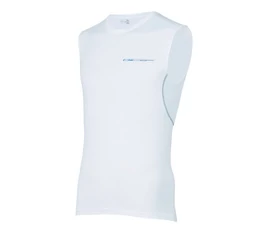 BBB BUW-02 BaseLayer kerékpáros aláöltözet ujjatlan férfi trikó fehér L