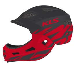 Kellys Sprout anthracite/red full Face gyerek bukósisak XS 47-52cm antracit/piros