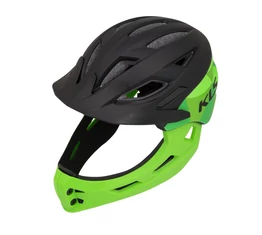 Kellys Sprout Black/Green full Face gyerek bukósisak XS 48-52cm fekete/zöld