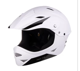 Force Downhill Junior Fullface kerékpáros bukósisak matt fehér S/M 54-58 cm fejkerület