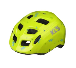 Kellys KLS ZigZag kerékpáros gyereksisak lime XS 45-50cm