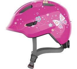 ABUS Smiley 3.0 pillangós rózsaszín gyerek bukósisak S 45-50cm