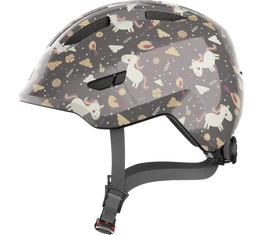 ABUS Smiley 3.0 IN-MOLD szürke lovas gyerek bukósisak M 50-55cm