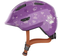 ABUS Smiley 3.0 IN-MOLD lila csillag gyerek bukósisak M 50-55cm