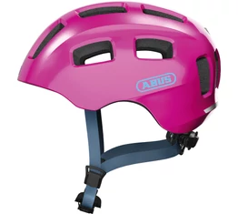 ABUS Youn-I 2.0 gyerek bukósisak pink színű, M-es (52-57cm), In-Mould technológiával