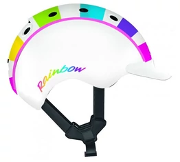 Casco Mini 2 Rainbow kerékpáros gyerek bukósisak  S-es (52-56cm fejkerület)