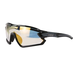 Casco SX-34 Vautron sportszemüveg fekete keret, sárga lencse