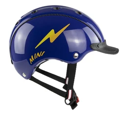 Casco Mini 2 FLASH kerékpáros gyerek bukósisak kék S-es (52-56cm fejkerület)