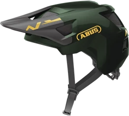 Abus Youdrop extravagány kerékpáros sportsisak ifjaknak moss green S-es méret 48-55 cm fejkerületre