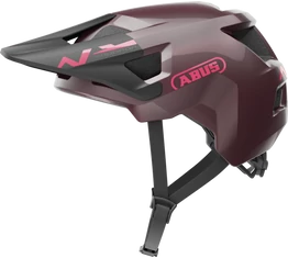 Abus Youdrop extravagány kerékpáros sportsisak ifjaknak maple red S-es méret 48-55 cm fejkerületre