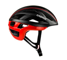 Casco Cuda 2 Strada kerékpáros bukósisak fekete/piros S-es (52-54cm fejkerület)