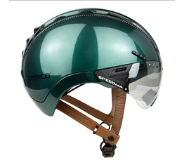 Casco Roadster Plus kerékpáros bukósisak Speedmask lencsével Boulevard Green L-es (60-63cm fejkerület)