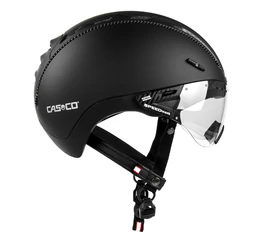 Casco Roadster Plus kerékpáros bukósisak matt fekete M-es (55-57cm fejkerület)
