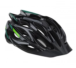 Kellys KLS Dynamic kerékpáros bukósisak fekete/lime zöld S/M 54-58cm