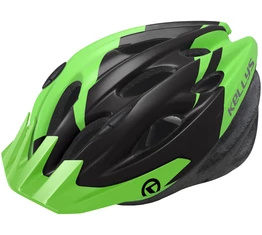 Kellys KLS Blaze kerékpáros bukósisak fekete/zöld S/M-es 54-57cm