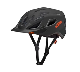 KTM Factory Line kerékpáros bukósisak mattfekete/narancs 58-62cm