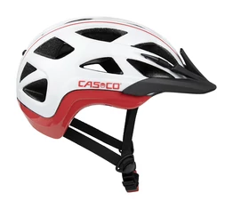 Casco Activ 2 NextGen Urban Rebel kerékpáros gyerek bukósisak fehér-piros uni (52-56cm fejkerület)