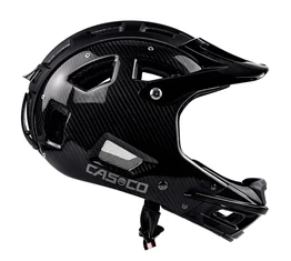 Casco MTBE Carbon FullFace kerékpáros bukósisak matt fekete L-es (58-62cm fejkerület)