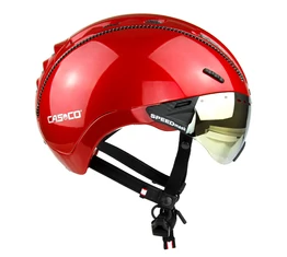 Casco Roadster Plus kerékpáros bukósisak fényes piros L-es (58-60cm fejkerület)