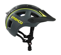 Casco MTBE 2 kerékpáros bukósisak matt fekete/neon-szürke L-es (58-62cm fejkerület)