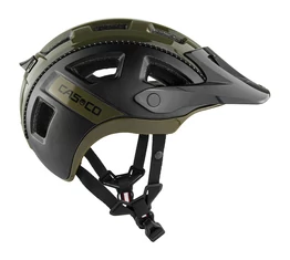 Casco MTBE 2 kerékpáros bukósisak matt fekete/olíva L-es (59-62cm fejkerület)