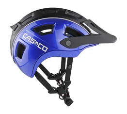 Casco MTBE 2 kerékpáros bukósisak matt fekete/kék M-es (56-58cm fejkerület)