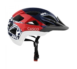 Casco Activ NextGen kerékpáros gyerek bukósisak kék/piros uni (52-56cm fejkerület)