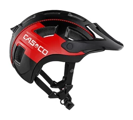 Casco MTBE 2 kerékpáros bukósisak fekete/piros L-es (58-62cm fejkerület)