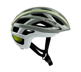 Casco Cuda 2 Strada kerékpáros bukósisak szürke/fehér/neon L-es (59-62cm fejkerület)
