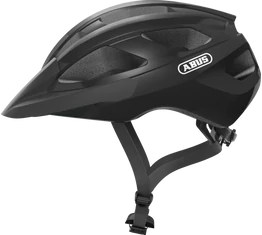 ABUS Macator kerékpáros szabadidő bukósisak IN-MOLD fényes bársonyfekete L 58-62cm