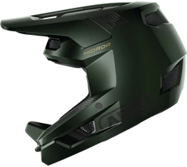 ABUS HiDrop fullface kerékpáros bukósisak moss green M-es, 57-58cm fejkerületre
