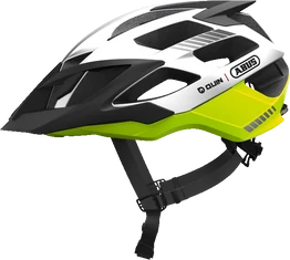 Abus Moventor Quin MTB bukósisak esésérzékelővel, L-es 57-61 cm, szürke/neonsárga
