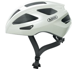 Abus Macator kerékpáros szabadidő bukósisak pearl white S-es, (51-55cm fejkerület)