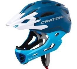 Cratoni C-Maniac fullface felnőtt bukósisak matt-indigo/sky M-L, 54-58cm