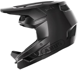 ABUS HiDrop fullface kerékpáros bukósisak shiny black S-es, 55-56cm fejkerületre