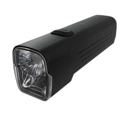 Kellys Luna 1000 akkumulátoros első lámpa 1000 Lumen, USB tölthető, fémházas, fekete