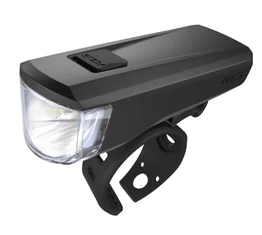 Kellys Revolt USB LED-es első lámpa, szilikonpántos, 50 lumen fényerő, tölthető, fekete