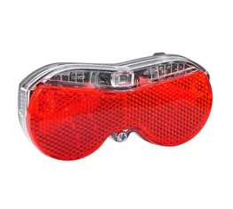 Ridepositive Round elemes kerékpárlámpa csomagtartóra 3 Superbright LED-el (elem nem tartozék)