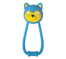 Kellys Teddy elemes 2 ledes 2 funkciós első villogó, elemmel, kék színű