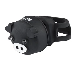 Kellys Piggy hátsó villogó 2 LED-es, 2 funkciós, elemmel, fekete