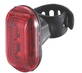 BBB BLS-78 RearLaser hátsó villogó 3 szuperfényes LED-el, klipszes felfogatás