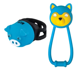 Kellys Animal villogó készlet 2ledes, 2funkciós, elemes, kék