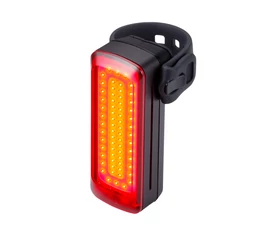 BBB BLS-168 Signal Pro hátsó villogó 64 szuperfényes LED, 250 Lumen, USB-C tölhető, Li-polimer akku