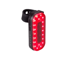 BBB BLS-251 Signal Radar radaros hátsó villogó 80 Lumen 6 üzemmód Ant+ Bluetooth USB-C tölhető Li-polimer akku