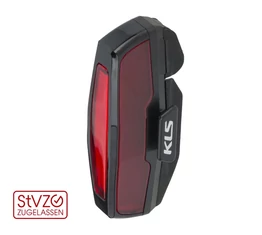 Kellys Illux akkumulátoros hátsó lámpa nyeregcsőre LED-es USB-ről tölthető