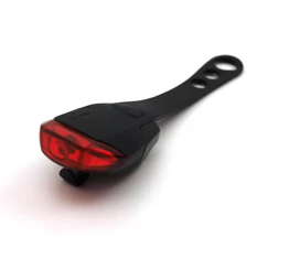 Villogó KTM szilikonpános hátsó LED fényforrás, fekete